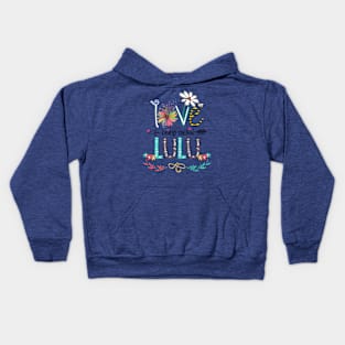 Love Being Called Lulu Happy Mother's Day Kids Hoodie